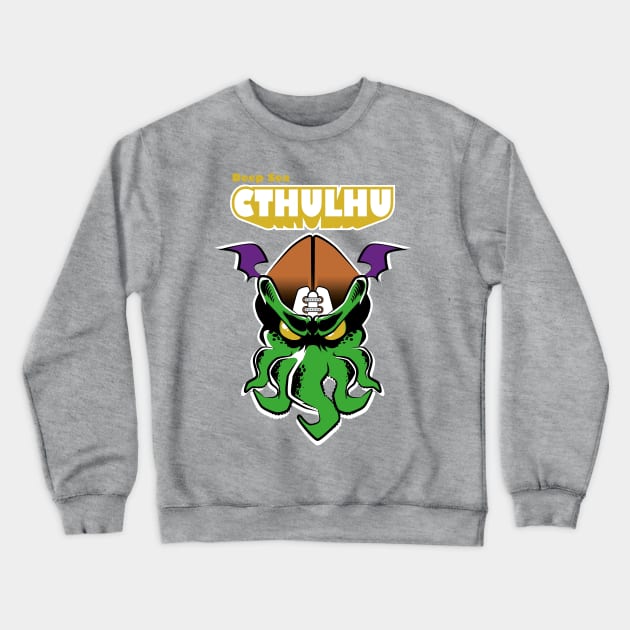 Cthulhu Deep Sea Crewneck Sweatshirt by Jimboss